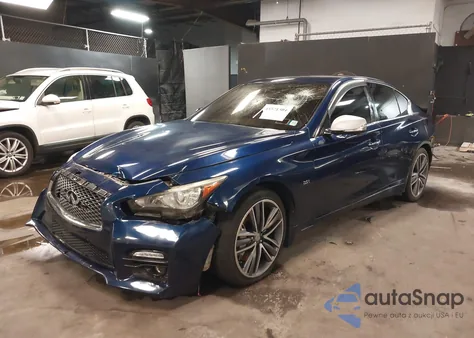 2017 Infiniti Q50 2.0T Sport из США, поврежденный, VIN JN1CV7AR6HM680286